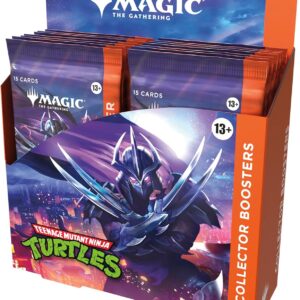 Magic: The Gathering | Teenage Mutant Ninja Turtles – Collector Booster Box | 12 Packs | Collectible Trading Card Game