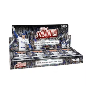 2025 Topps Stadium Club Baseball Hobby 16 Box Case