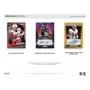 2025 Panini Prizm Black Football Hobby Box image 2